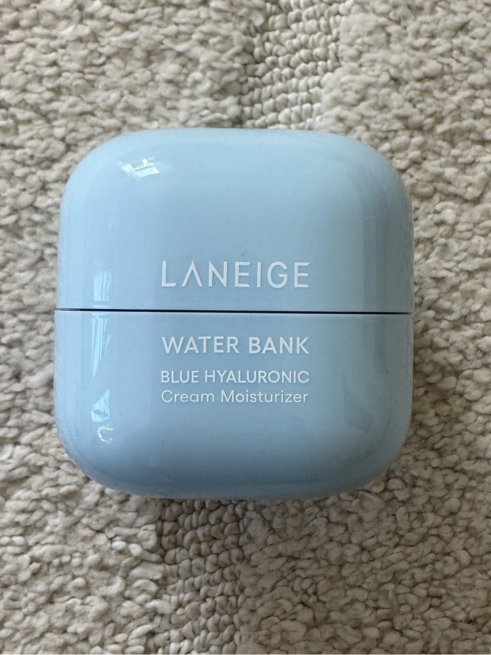 LANEIGE water bank blue hyaluronic cream moisturizer